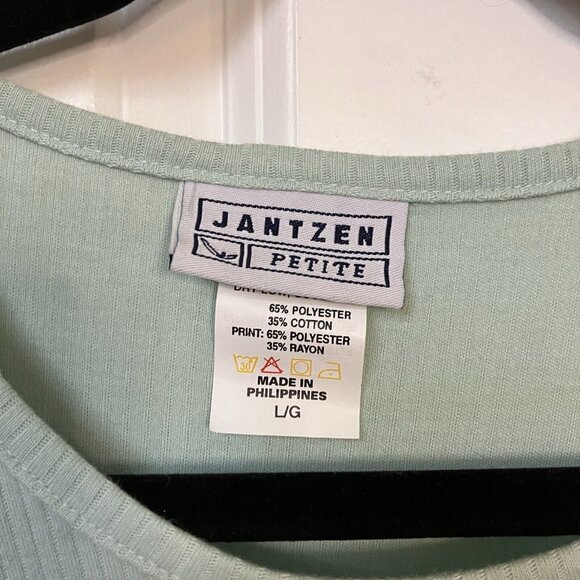 Vintage 1998 Jantzen Deadstock Green  Plaid Maxi Dress - Picture 7 of 7